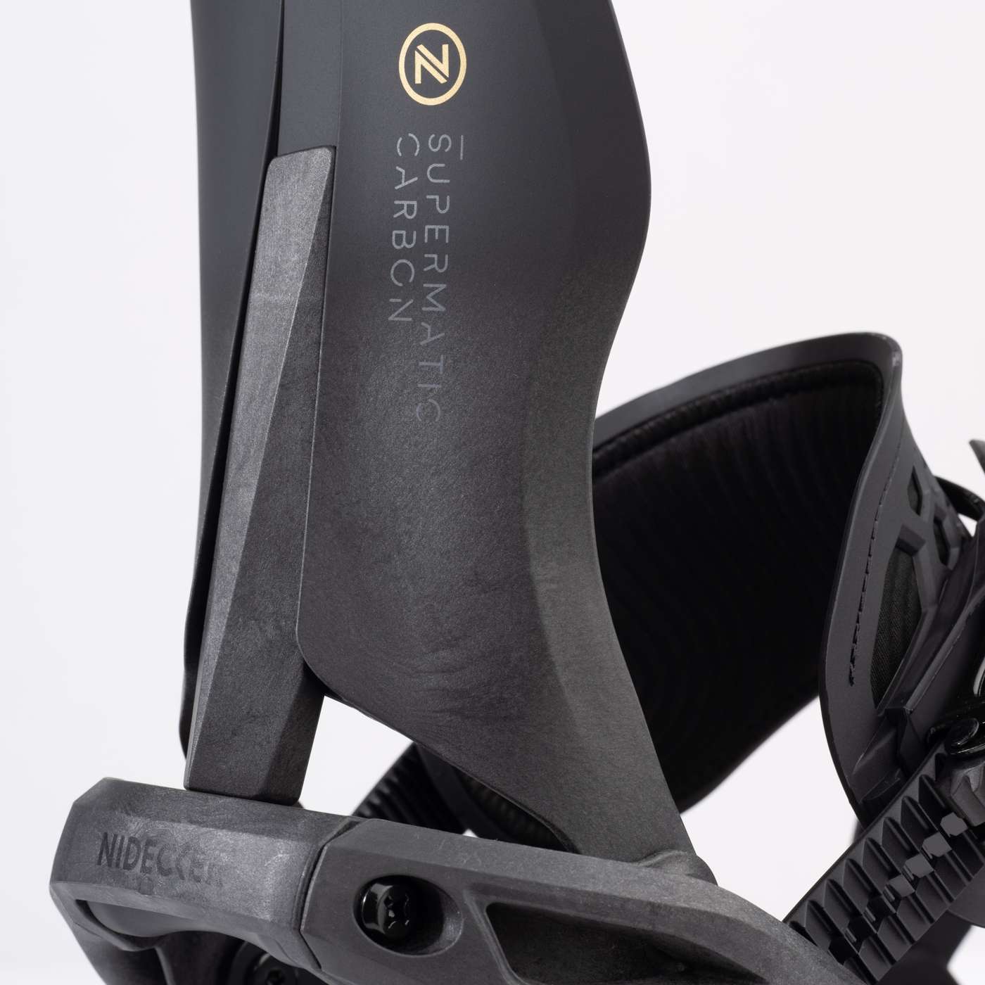 Carbon Supermatic 2026 | Kick, Click, Go | Nidecker | USA Carbon Supermatic® Bindings Nidecker Snowboards Premium Swiss