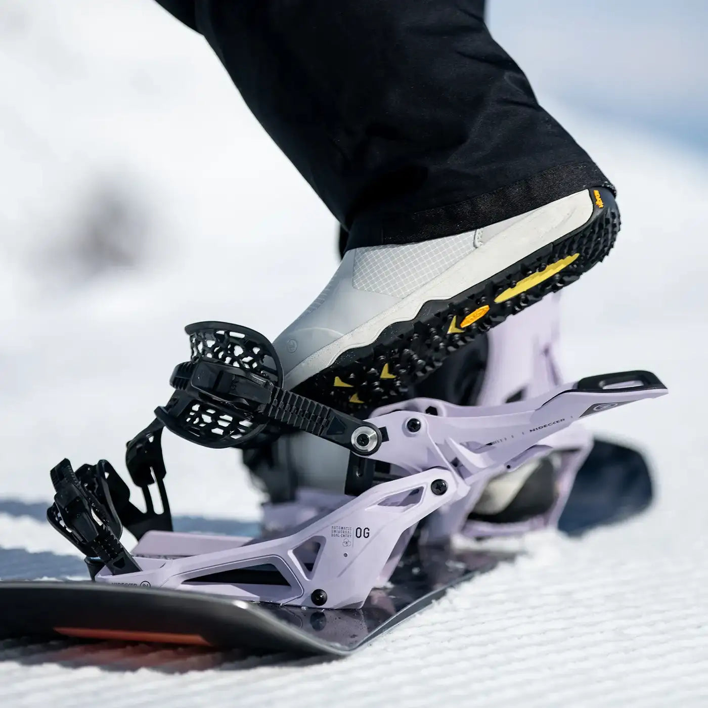 OG Supermatic 2026 | Kick, Click, Go | Nidecker | USA OG Supermatic® Bindings Nidecker Snowboards Premium Swiss