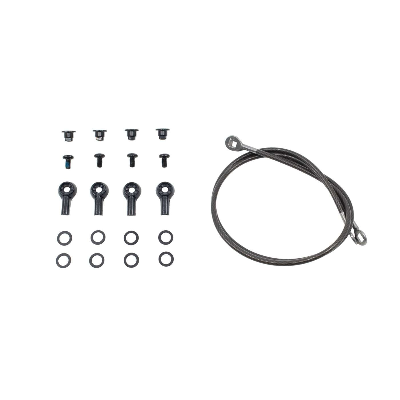 Cs-F003-A - Nx2 Cables+Hwre | Nidecker | USA Cs-F003-A - Nx2 Cables+Hwre Spare Parts Nidecker Snowboards Premium Swiss 7630949104120 N.25.PAN.NHC.BK.3M.1