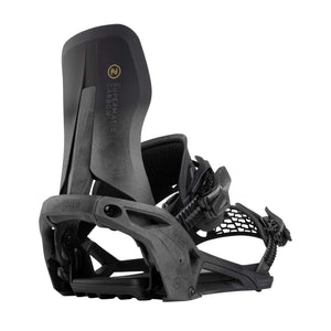 Carbon Supermatic 2026 | Kick, Click, Go | Nidecker | USA Carbon Supermatic® Bindings Nidecker Snowboards Premium Swiss 7630463496336 N.25.BNU.SPC.BK.3M.1