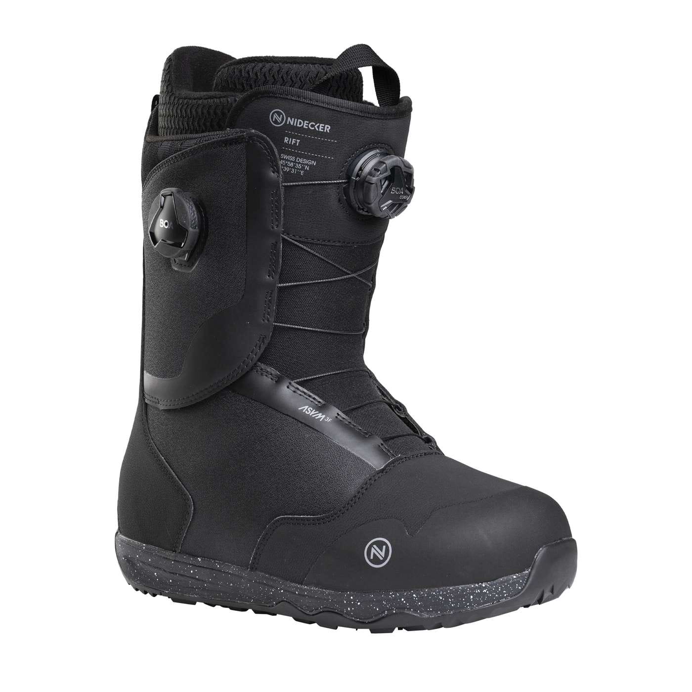 Rift 2023 | Nidecker | US Rift 2023 Boots Nidecker Snowboards Premium Swiss 7630463446492 N.23.BTM.RFT.BK.070.1