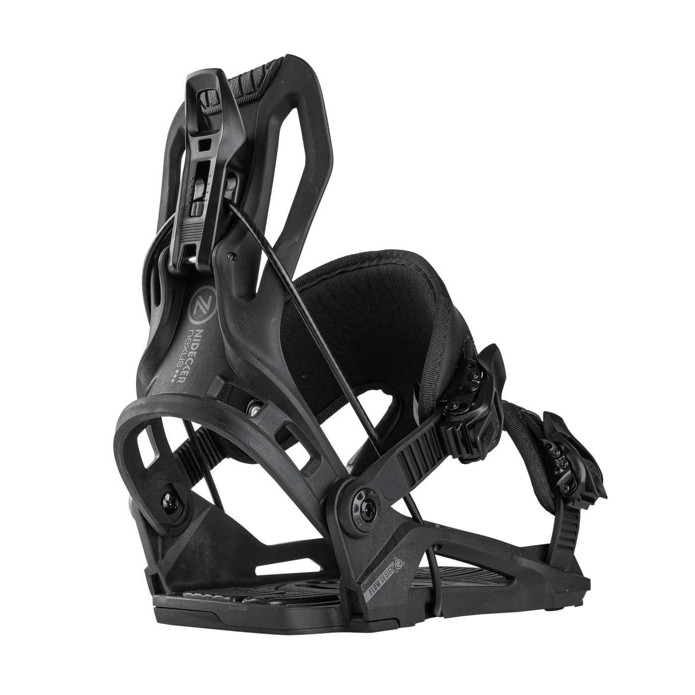 Flow Nexus 2026 | Nidecker | US Flow Nexus 2026 Bindings Nidecker Snowboards Premium Swiss 7630463496176 N.25.BNU.NEF.BK.2S.1