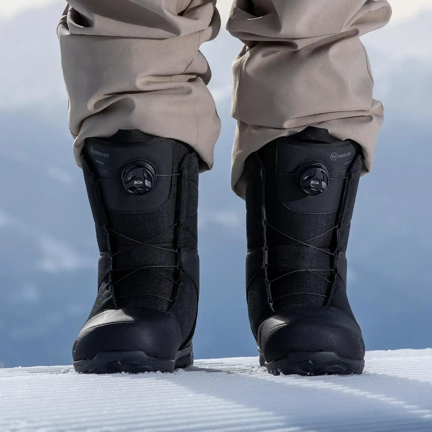 Sierra Men 2026 | Feet First | Nidecker | USA Sierra Men Boots Nidecker Snowboards Premium Swiss