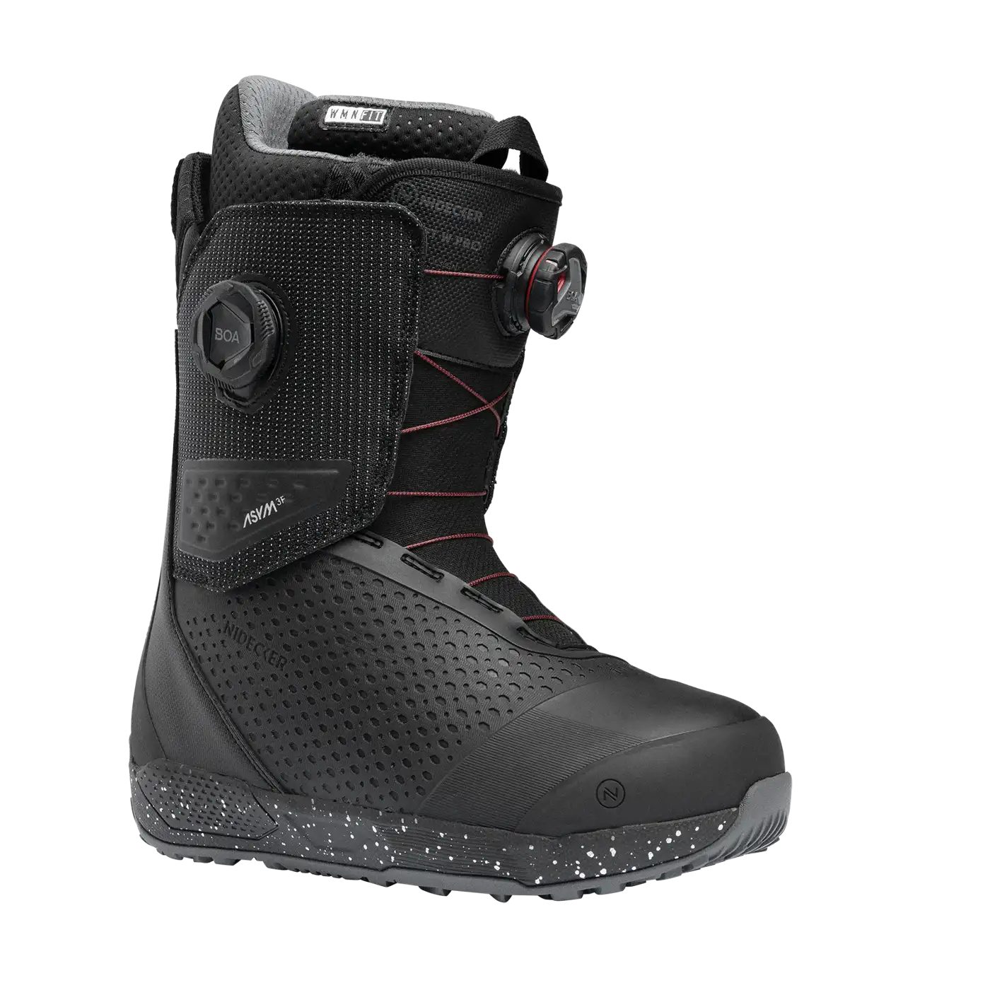 Nidecker Women's Rift Pro Snowboard Boots Black 6